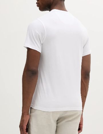 Tricou Barbour, ecru