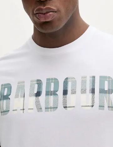 Tricou Barbour, ecru