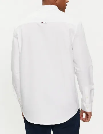 Camasa Tommy Jeans, alb