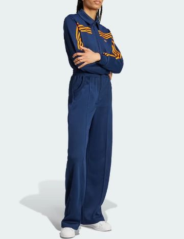 Salopeta Adidas, bleumarin/portocaliu