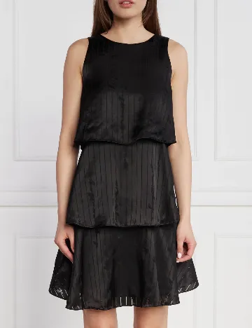 Rochie scurta Armani Exchange, negru