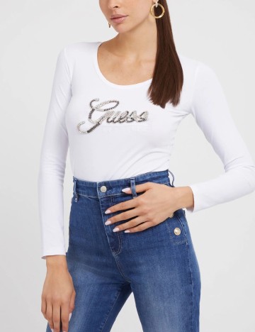Bluza Guess, alb