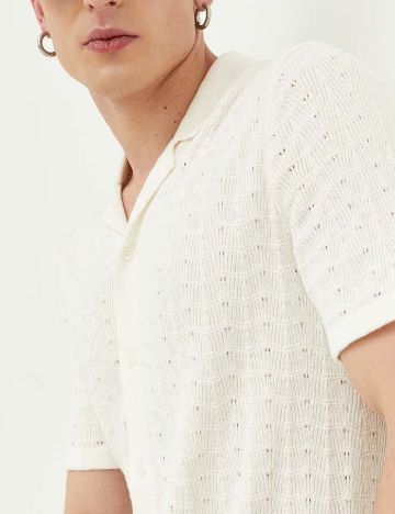 Camasa Abercrombie&Fitch, alb