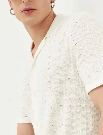 Camasa Abercrombie&Fitch, alb