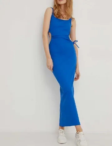 Rochie lunga Answear LAB, albastru