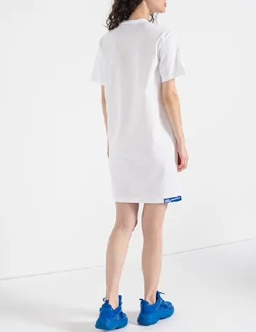 Rochie scurta Karl Lagerfeld Jeans, alb