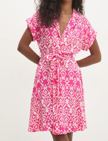 Rochie scurta Answear LAB, roz