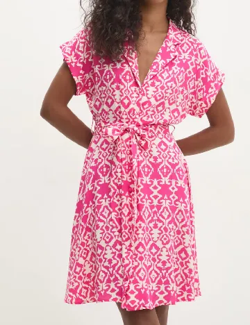 Rochie scurta Answear LAB, roz