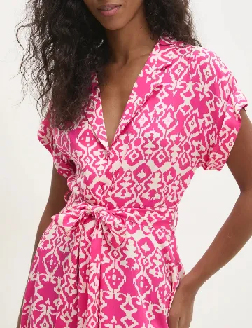 Rochie scurta Answear LAB, roz