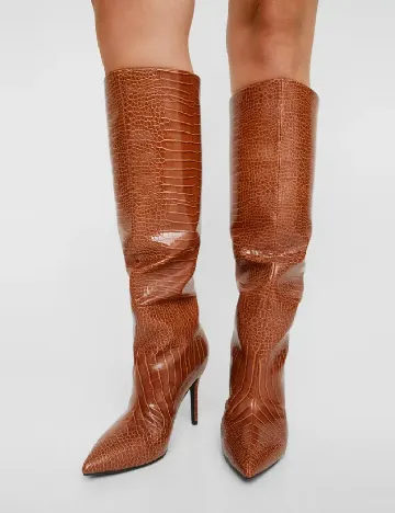 Cizme Nasty Gal, maro