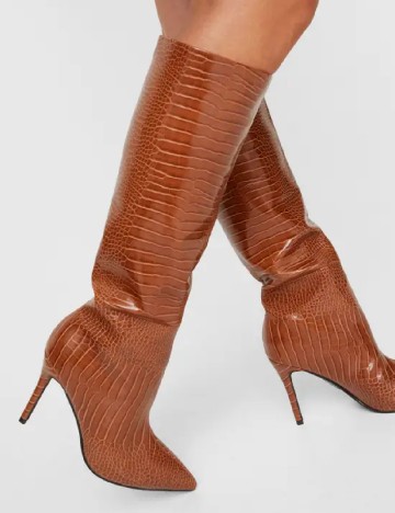 Cizme Nasty Gal, maro