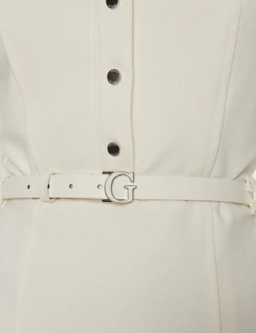 Rochie scurta Guess, alb