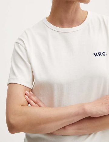 Tricou A.P.C., alb
