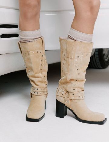 Cizme Nasty Gal, bej