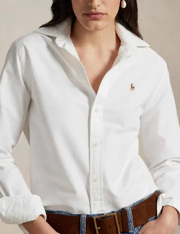 Camasa Polo Ralph Lauren, alb