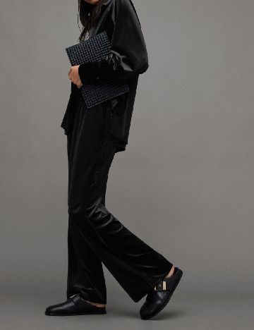 Pantaloni ALLSAINTS, negru