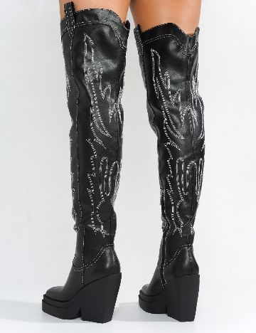 Cizme Cape Robbin, negru