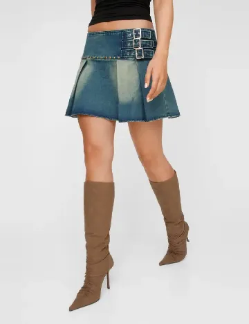 Cizme Nasty Gal, maro