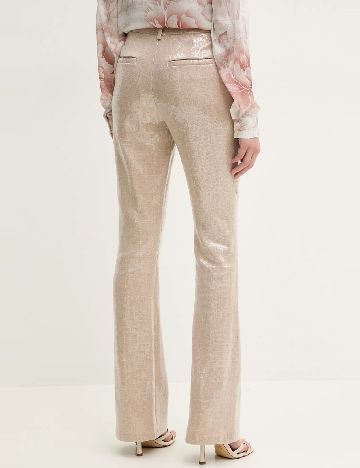 Pantaloni Silvian Heach, crem