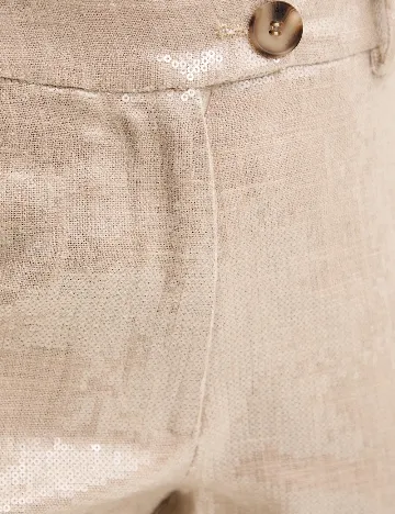 Pantaloni Silvian Heach, crem