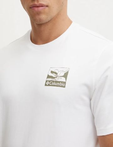 Tricou Columbia, alb