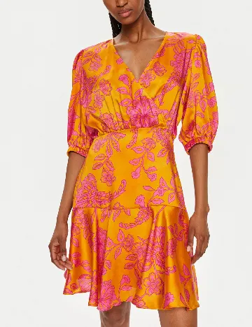 Rochie scurta Morgan de toi, floral print