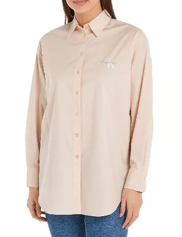 Camasa Calvin Klein Jeans, crem