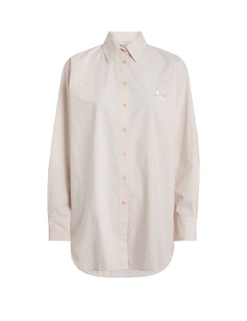 Camasa Calvin Klein Jeans, crem