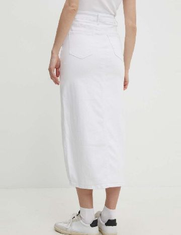 Fusta Answear LAB, alb