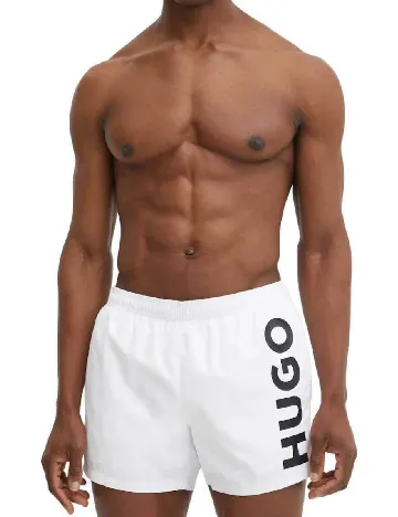 Short de baie Hugo, alb