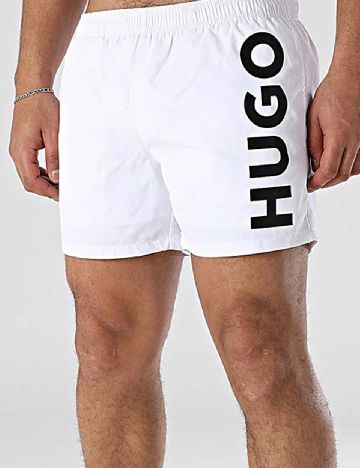 Short de baie Hugo, alb