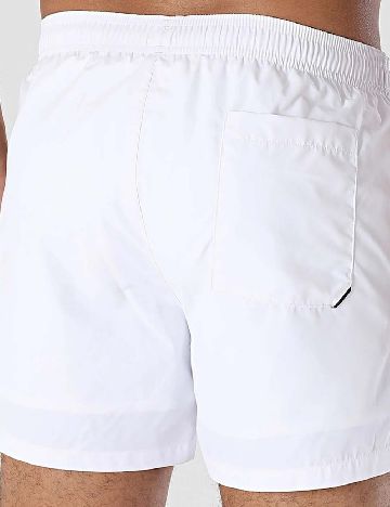 Short de baie Hugo, alb