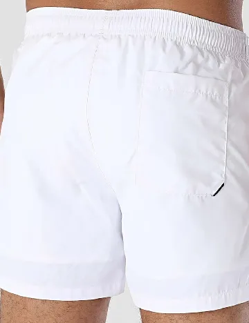 Short de baie Hugo, alb