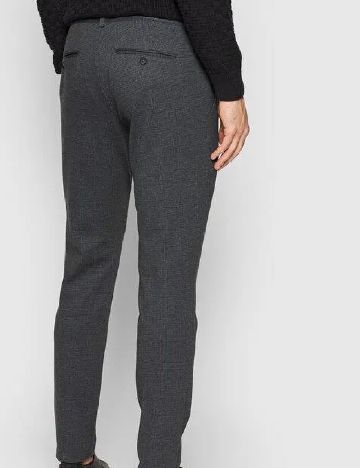 Pantaloni Only, gri inchis