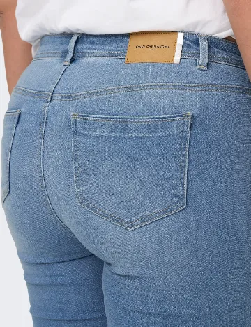 Blugi Only Carmakoma, albastru