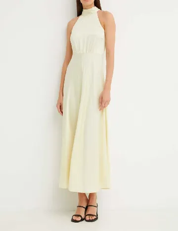 Rochie lunga Samsoe, galben