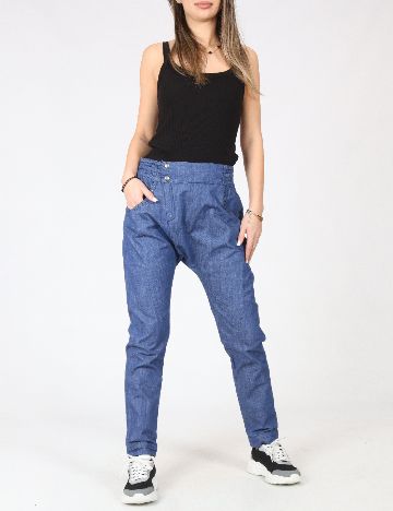 Pantaloni Zara, albastru