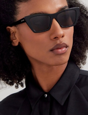 Ochelari de soare Saint Laurent, negru