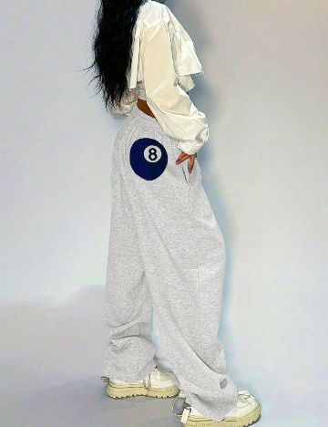 Pantaloni SHEIN, gri