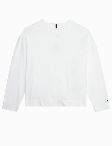 Bluza Tommy Hilfiger, alb