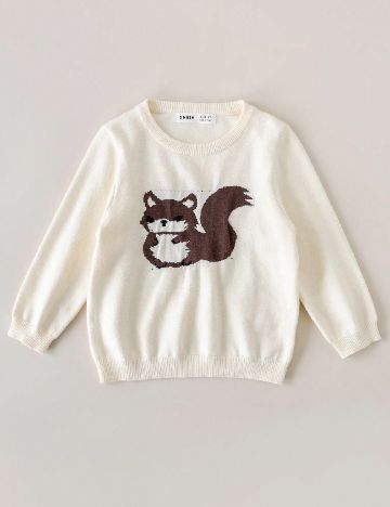 Bluza Shein Kids, ecru