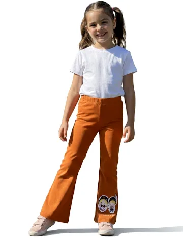 Pantaloni Zara, portocaliu