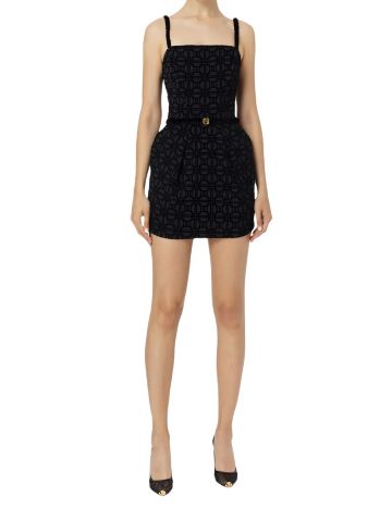 Rochie scurta Elisabetta Franchi, negru
