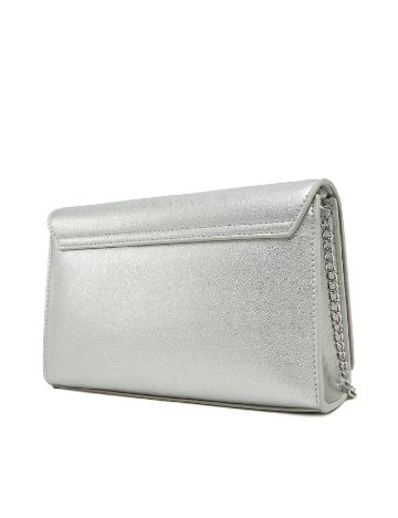 Geanta Love Moschino, argintiu