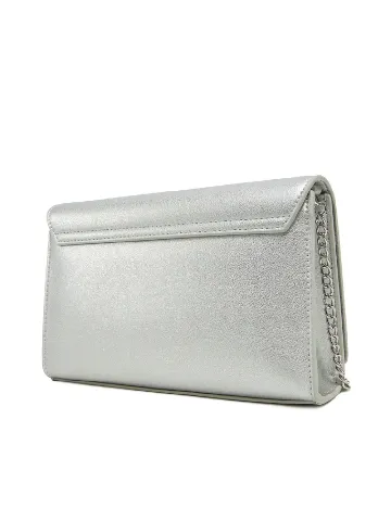 Geanta Love Moschino, argintiu