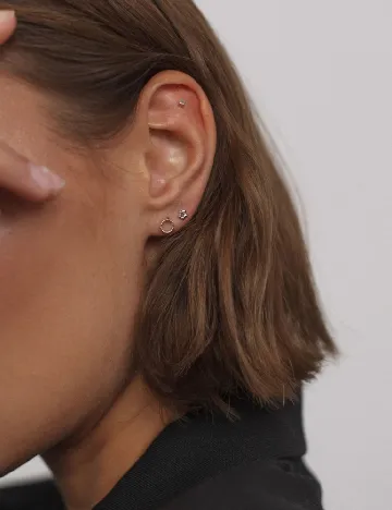 Piercing ANIA KRUK, argintiu