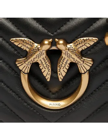 Geanta Love Click Mini PINKO, negru