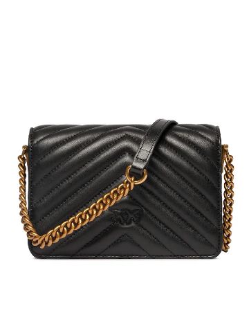 Geanta Love Click Mini PINKO, negru