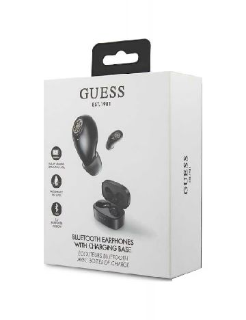 Casti, Bluetooth 5.0, Waterproof Guess, negru