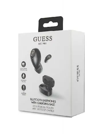 Casti, Bluetooth 5.0, Waterproof Guess, negru